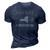 The Empire State &8211 New York Home State 3D Print Casual Tshirt Navy Blue