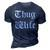 Thug Wife V3 3D Print Casual Tshirt Navy Blue