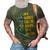 Be A Navy Dad 3D Print Casual Tshirt Army Green