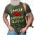 Cancer Birthday Queen Red Lips 3D Print Casual Tshirt Army Green