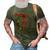 Christmas Wreath This Is The Season This Is The Reason-Jesus 3D Print Casual Tshirt Army Green