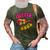 Costume Hippie Soul Funny Halloween Retro Party Women Men 3D Print Casual Tshirt Army Green