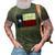 Dayton Tx Texas Flag City State Gift 3D Print Casual Tshirt Army Green