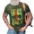 Funny Back To Schol Fourth Grade Vibes Only 3D Print Casual Tshirt Army Green