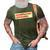 Funny Unemployed Lifeguard Life Guard 3D Print Casual Tshirt Army Green