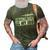 Getting High Is My Job Aviation Funny Pilot Gift 3D Print Casual Tshirt Army Green