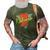 Kokomo Indiana Retro Triangle In City 3D Print Casual Tshirt Army Green