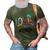 Lpn Cute Gift Heartbeat Nurse Appreciation Tee Funny Gift 3D Print Casual Tshirt Army Green