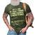 Smart Persons Sport 3D Print Casual Tshirt Army Green