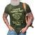 Turbo Flu 3D Print Casual Tshirt Army Green
