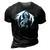 Blue Ice Dragon Kids Halloween Team Undead 3D Print Casual Tshirt Vintage Black