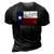 Dayton Tx Texas Flag City State Gift 3D Print Casual Tshirt Vintage Black