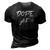 Dope Af Hustle And Grind Urban Style Dope Af 3D Print Casual Tshirt Vintage Black