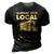Food Truck Support Your Local Food Truck Gift 3D Print Casual Tshirt Vintage Black