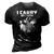 I Carry Because 3D Print Casual Tshirt Vintage Black