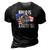 Mens Bald Is Beautiful July 4Th Eagle Patriotic American Vintage 3D Print Casual Tshirt Vintage Black