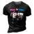 Pink Or Blue We Always Love You Funny Elephant Gender Reveal Gift 3D Print Casual Tshirt Vintage Black