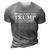 Funny Anti Biden Democrats For Trump Some Of Us Are Sane 3D Print Casual Tshirt Grey