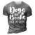 Funny Book Lovers Reading Lovers Dogs Books And Dogs  3D Print Casual Tshirt Grey
