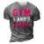 Gym And Tonic Workout Exercise Training 3D Print Casual Tshirt Grey