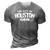 Jcombs Houston Texas Lone Star State 3D Print Casual Tshirt Grey