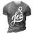Leo Zodiac Birthday July August 3D Print Casual Tshirt Grey