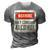 May Contain Alcohol Funny Alcohol Drinking Party  3D Print Casual Tshirt Grey