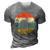 Turntable Beatmaker Edm Techno Dj Disc Retro Vintage Sunset Gift 3D Print Casual Tshirt Grey