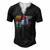 4Th Of July Im Just Here To Bang Us American Flag Patriotic Men's Henley T-Shirt Black