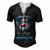 Always In My Heart Never Forgetten Rest In Peace My Brother  Men's Henley Button-Down 3D Print T-shirt Black