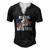 Mens Bald Is Beautiful July 4Th Eagle Patriotic American Vintage Men's Henley T-Shirt Black