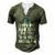 Fishing Pull Me Back In The Boat Men's Henley T-Shirt Green