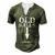 Mens Old Balls Club Birthday Please Handle Package With Care  Men's Henley Button-Down 3D Print T-shirt Green