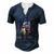 Make 4Th Of July Great Again 4Th Of July Men's Henley T-Shirt Navy Blue