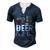 Aint Nothing That A Beer Cant Fix V3 Men's Henley T-Shirt Navy Blue