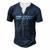 Does Not Play Well With Others Men's Henley T-Shirt Navy Blue