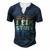 Thats What I Do I Fix Stuff And I Know Things Men's Henley T-Shirt Navy Blue