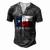 Dayton Tx Texas Flag City State Men's Henley T-Shirt Dark Grey