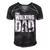 Best Funny Gift For Fathers Day 2022 The Walking Dad Men's Short Sleeve V-neck 3D Print Retro Tshirt Black