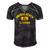 Orange Beach Al Alabama Gym Style Distressed Amber Print Men's Short Sleeve V-neck 3D Print Retro Tshirt Black