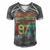 Awesome Since July 1972 Vintage 50Th Birthday 50 Years Old Men's Short Sleeve V-neck 3D Print Retro Tshirt Grey
