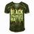 Black Engineers Matter Black Pride Men's Short Sleeve V-neck 3D Print Retro Tshirt Green