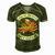 Son Of America - Navy Veteran Men's Short Sleeve V-neck 3D Print Retro Tshirt Green