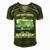 Uss Sacramento Aoe Men's Short Sleeve V-neck 3D Print Retro Tshirt Green