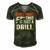 Don&8217T Panic This Is Just A Drill Funny Tool Diy Men Men's Short Sleeve V-neck 3D Print Retro Tshirt Forest