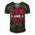 Gym And Tonic Workout Exercise Training Men's Short Sleeve V-neck 3D Print Retro Tshirt Forest