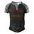 Awesome Since September 1995 Men's Henley Shirt Raglan Sleeve 3D Print T-shirt Black Grey
