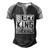 Black King The Most Important Piece In The Game African Men Men's Henley Raglan T-Shirt Black Grey