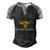 Don’T Tread On Me Uterus Gift V4 Men's Henley Shirt Raglan Sleeve 3D Print T-shirt Black Grey