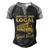 Food Truck Support Your Local Food Truck Gift Men's Henley Shirt Raglan Sleeve 3D Print T-shirt Black Grey